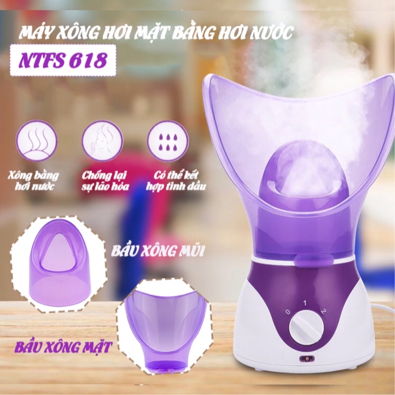 Máy xông mặt xông mũi bằng hơi nước NTFS 618