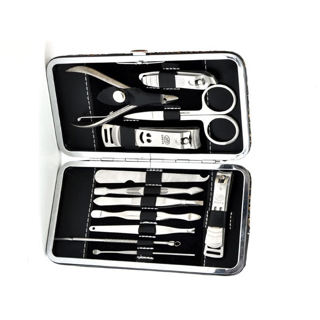 Set làm móng 12 món và công dụng tiện ích-Bộ 12 dụng cụ làm móng cao cấp-Bộ Dụng Cụ Làm Móng 12 Món-Kiềm móng 12 món đa năng