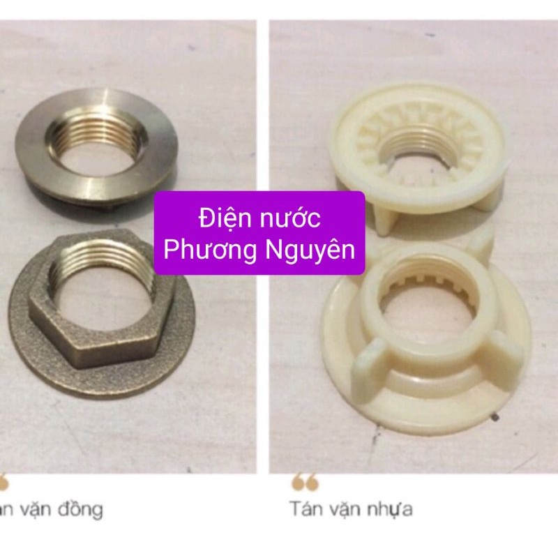 Tán đồng, tán nhựa của vòi rửa chén , vòi lavabo