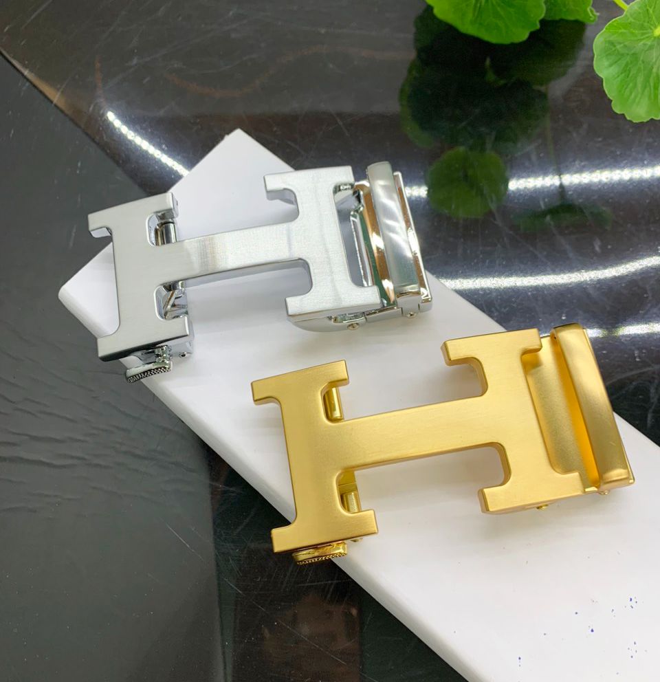 Mặt thắt lưng chữ H lắp dây 3,5cm khóa tự động