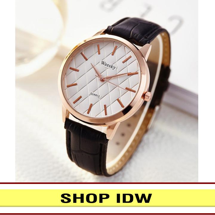 Đồng hồ nữ dây da thời trang weesky idw s2781