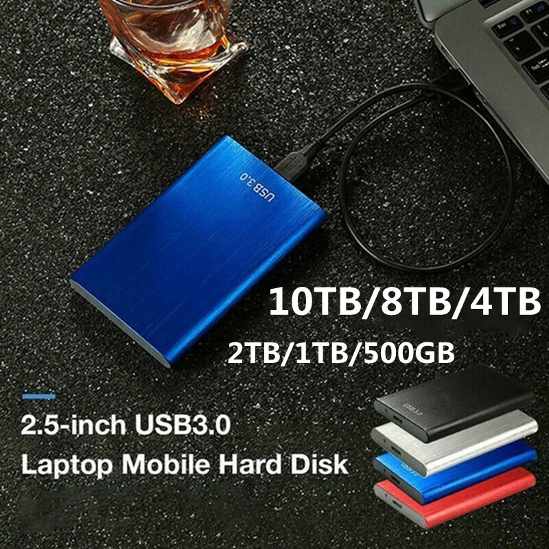 Ổ cứng di động SSD 1TB 2TB 4TB USB 3.0 Loại C tốc độ cao Ổ cứng gắn ngoài lưu trữ dung lượng lớn Ổ cứng di động cho máy tính để bàn máy tính xách tay Andro