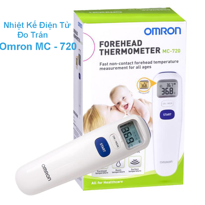 Nhiệt Kế Đo Trán Omron MC 720