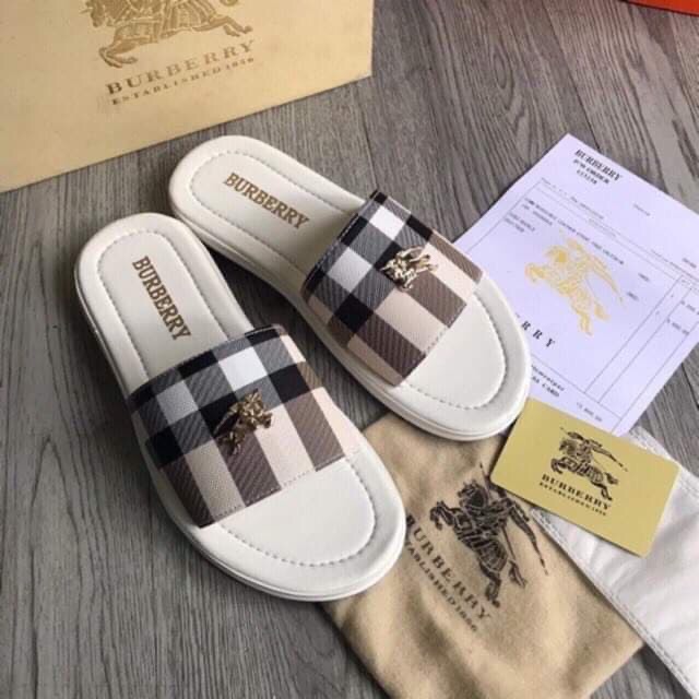 Tổng hợp Dép Burberry Nam Hàng Hiệu giá rẻ, bán chạy tháng 4/2023 - BeeCost