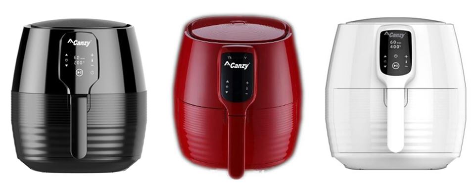 Nồi chiên không dầu Canzy CZ K07W, Nồi chiên không dầu Canzy CZ K07B, Nồi chiên không dầu Canzy CZ K07R, Nồi chiên không dầu nhập khẩu, nồi chiên không dầu Malaysia