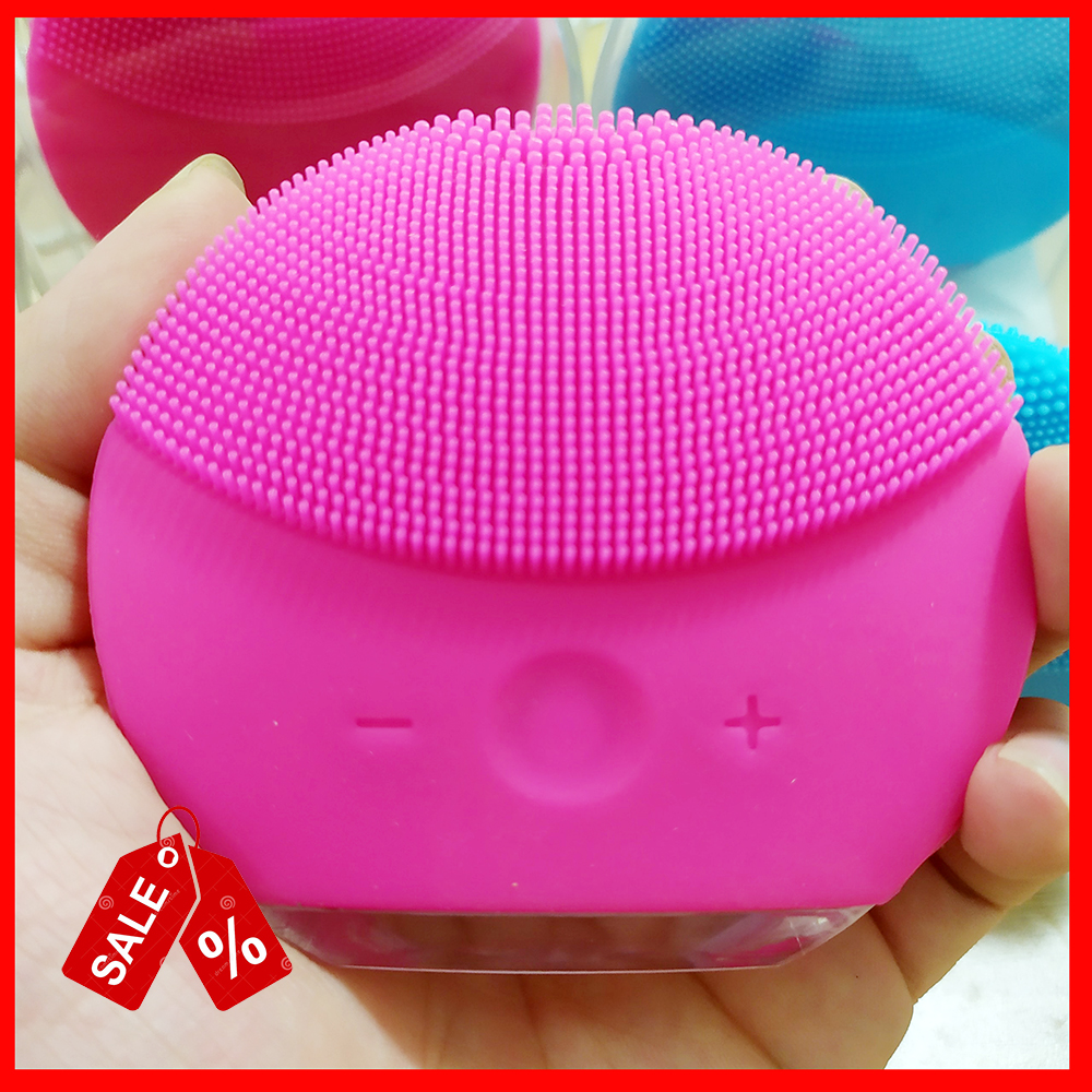 Máy rửa mặt Forever Máy rửa mặt mi niMáy massage mặt Máy Rửa Mặt Rung Tạo Bọt Gíup Sạch Sâu se khít lỗ chân lông