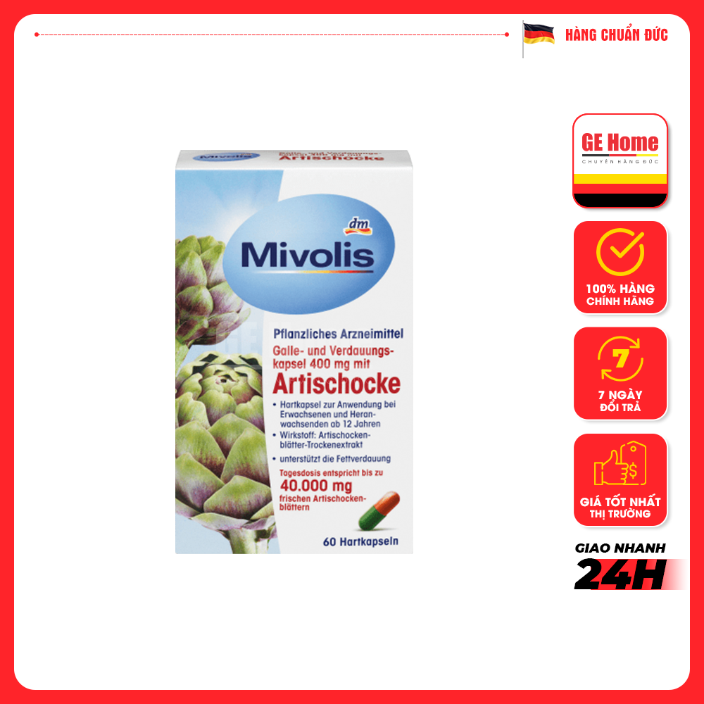 Sản phẩm đồ uống Mivolis Artischocke Das gesunde plus