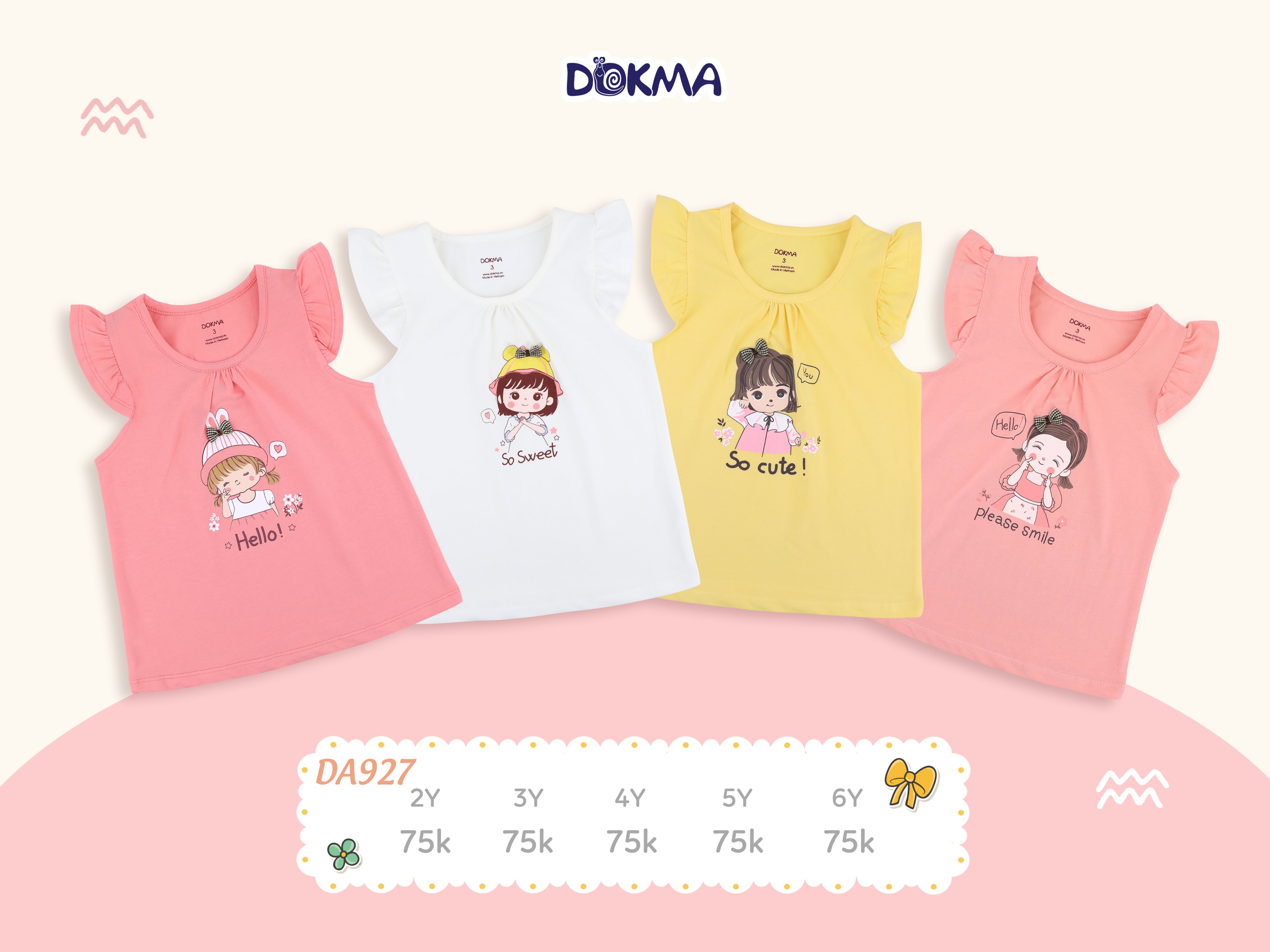 Dokma - Áo cánh tiên bé gái - Beon kids