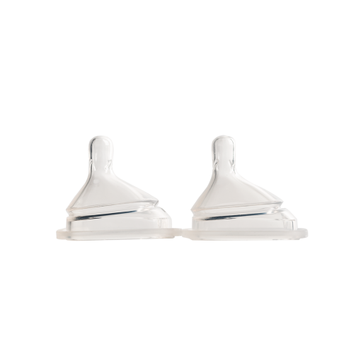 Cặp đôi Núm ti Hegen size 1(S) dành cho bé từ 0-3 tháng tuổi Hegen Teat Slow Flow (2-pack)