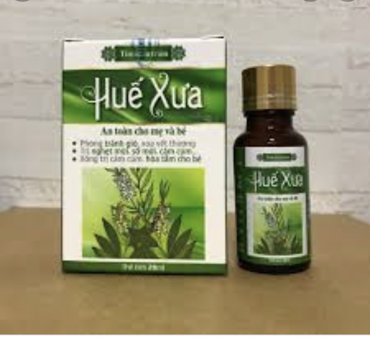 Tinh dầu tràm Huế Xưa an toàn cho mẹ và bé