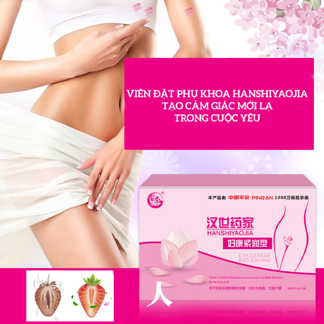 (Chính Hãng) Viên Đặt Phụ Khoa Siêu Thu Nhỏ Cô Bé Rất Nhanh,Tạo Cảm Giác Hưng Phấn Tăng Độ Khoái Cảm Trong Mọi Cuộc Yêu, Làm Hồng Và Se Khít Vùng Kín Mạnh N.hấ.t Chống Viêm Đem Lại Tự Tin Cho Phái Nữ