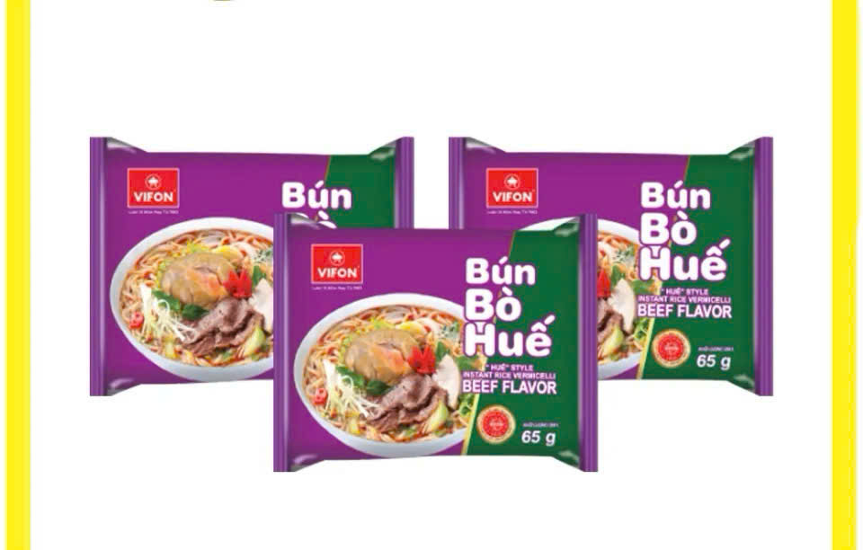 Combo 5 Gói Bún Bò Huế Vifon 65g - VF35