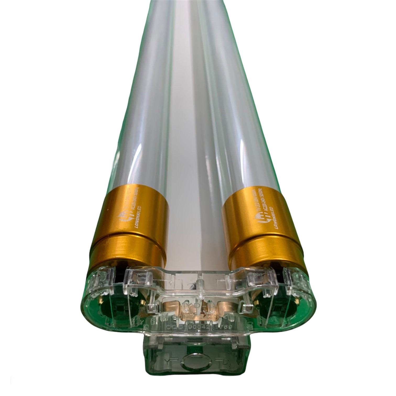 Bộ Bóng Đèn Tuýp Led T8 Thủy Tinh LHLed Siêu Sáng Tiết Kiệm Điện Năng Kích Thước 1m2 [ 2 Bóng 28w + 1 Máng Đôi ]