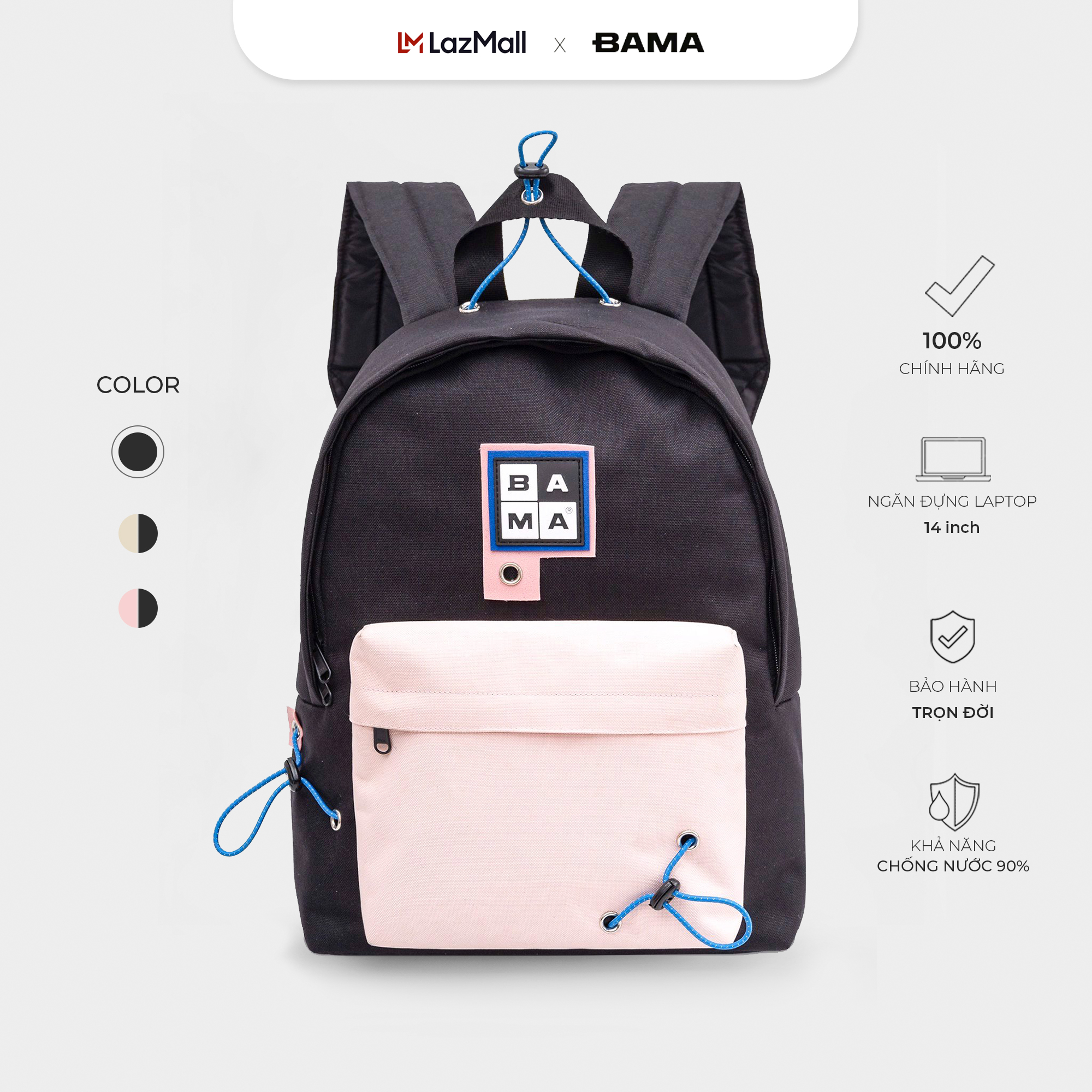 Balo BAMA Shine Backpack