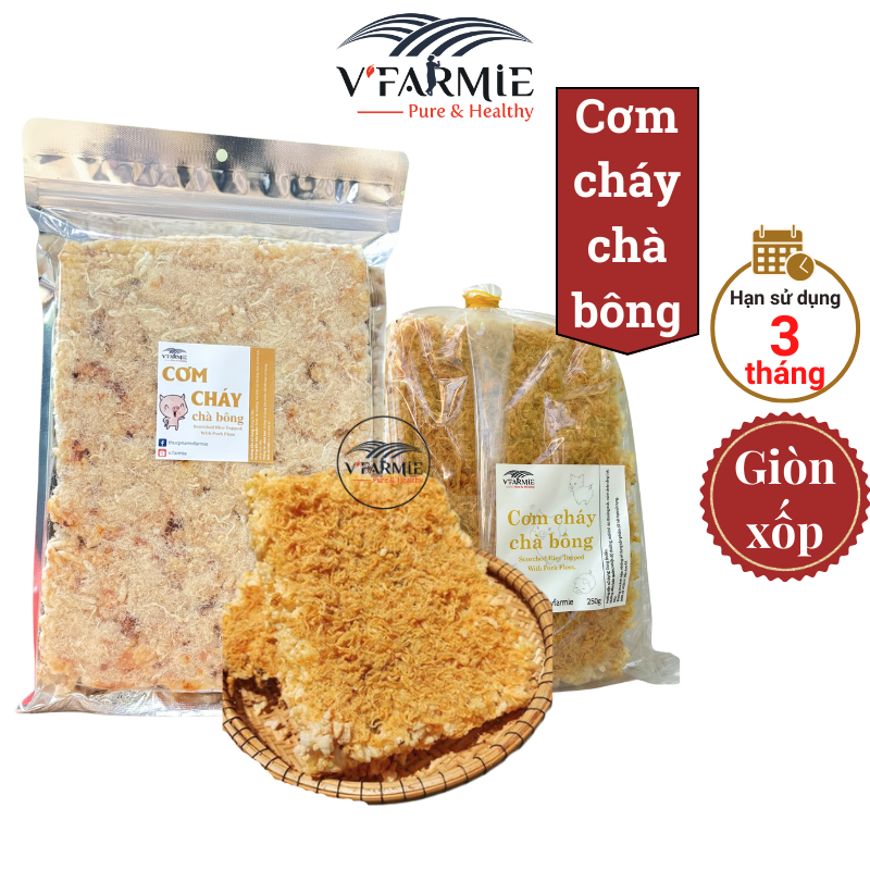 Cơm cháy chà bông giòn xốp đậm đà gói 250g