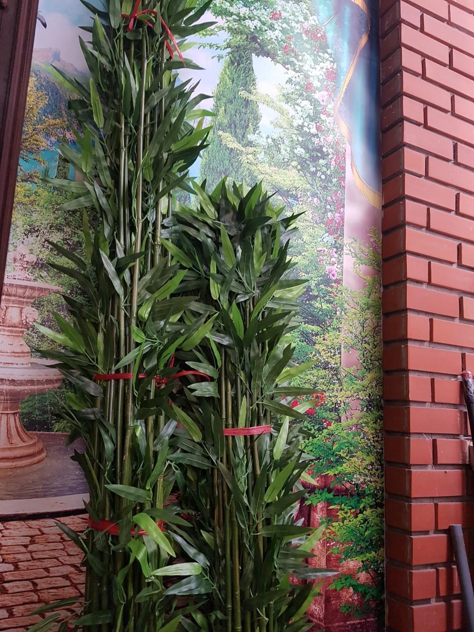 Sét 20 cành Trúc( tre)  giả độ cao 1,5m