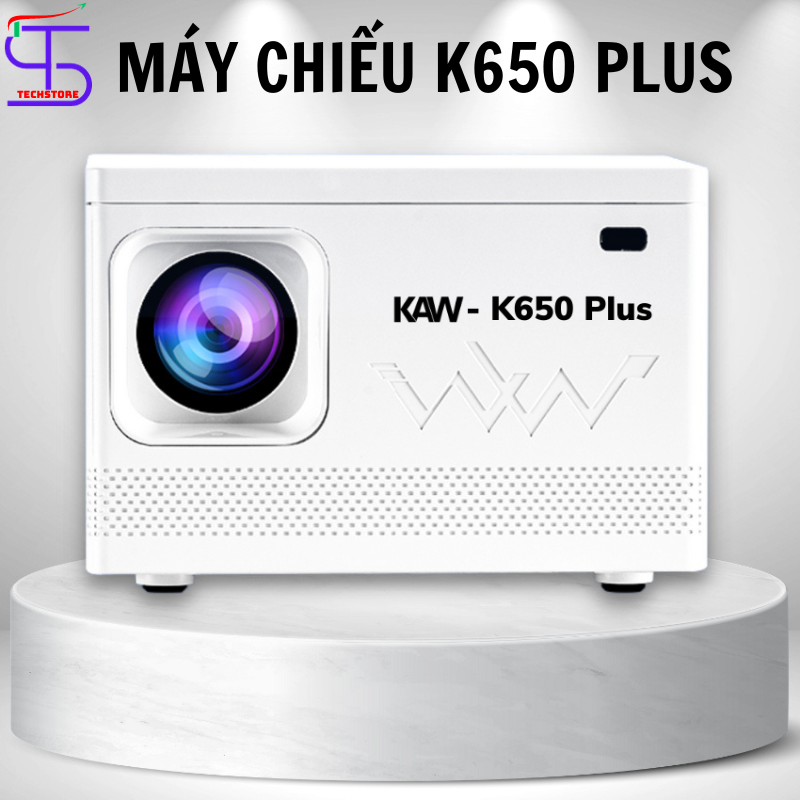 [SIÊU SỐC] Máy chiếu Mini KAW-K650 Plus - Độ Phân Giải Full HD 1080P, Siêu nét - Bảo Hành 12 Tháng, Lỗi 1 đổi 1