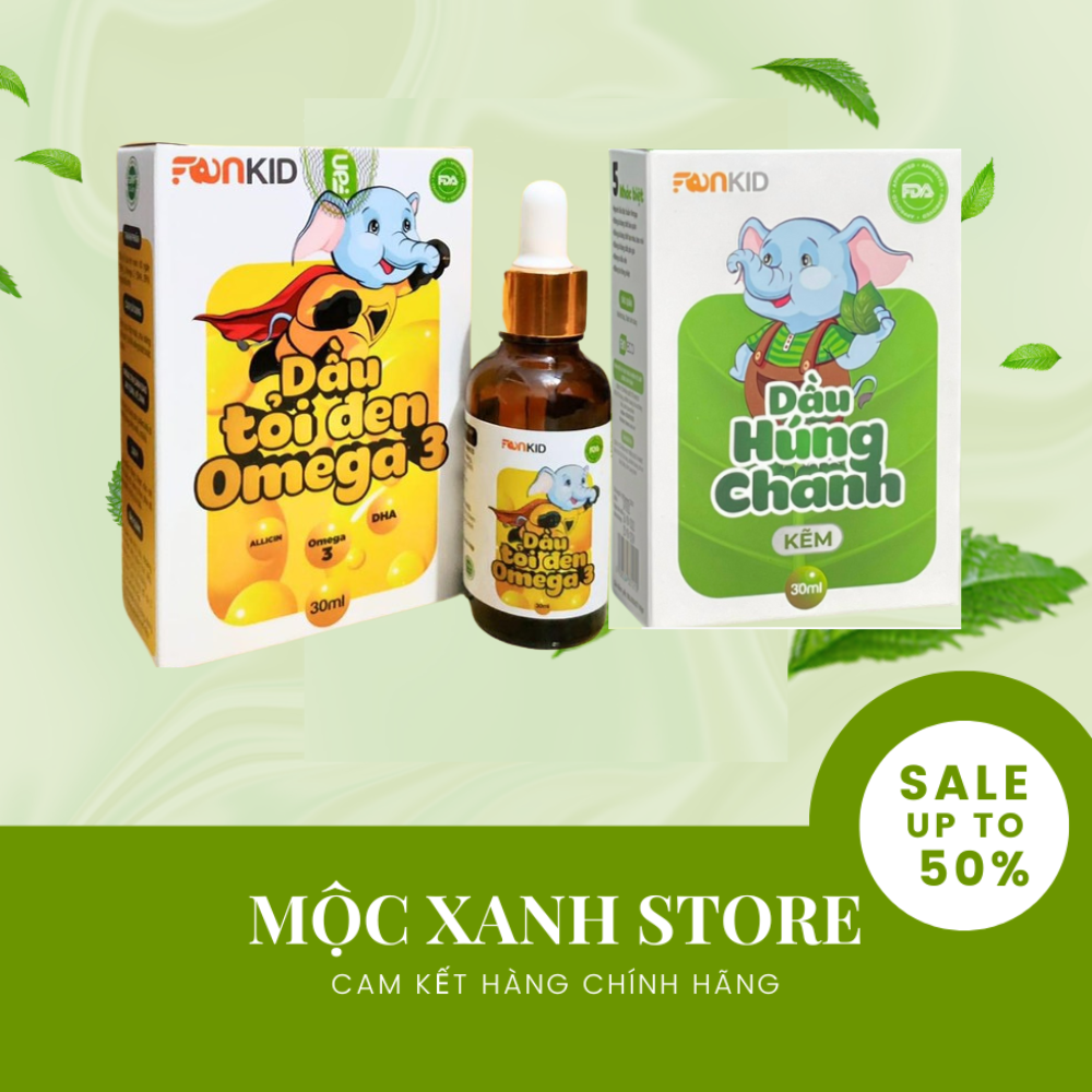 Combo Dầu Húng Chanh & Tỏi Đen (Tặng 1 Hộp Khẩu Trang Cao Cấp Cho Bé)