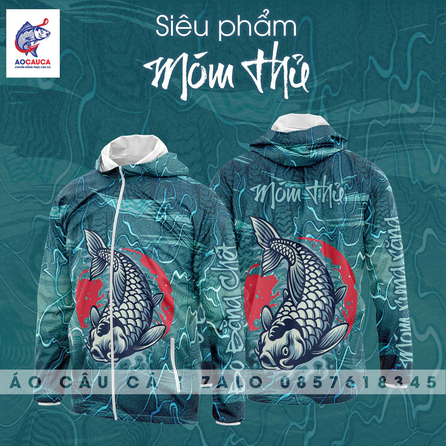 Áo câu cá móm thủ