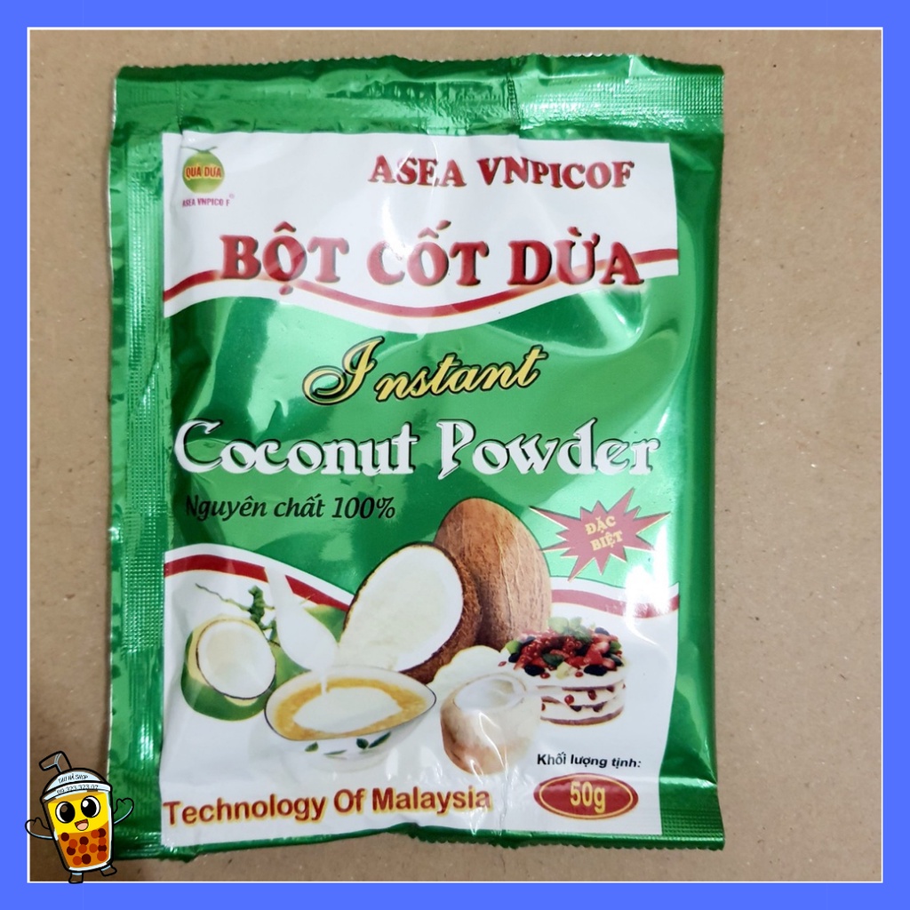 Bột cốt dừa 50gr (5 gói)
