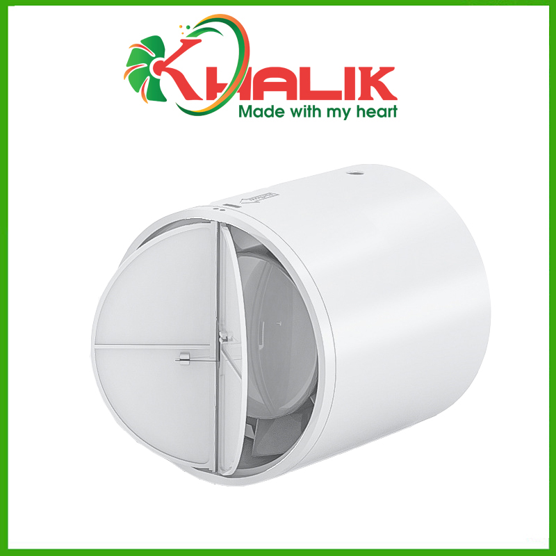 Quạt thông gió lắp đặt đường ống, có nắp chống đảo chiều gió đường kính ống 100mm và 150mm LAVFILL