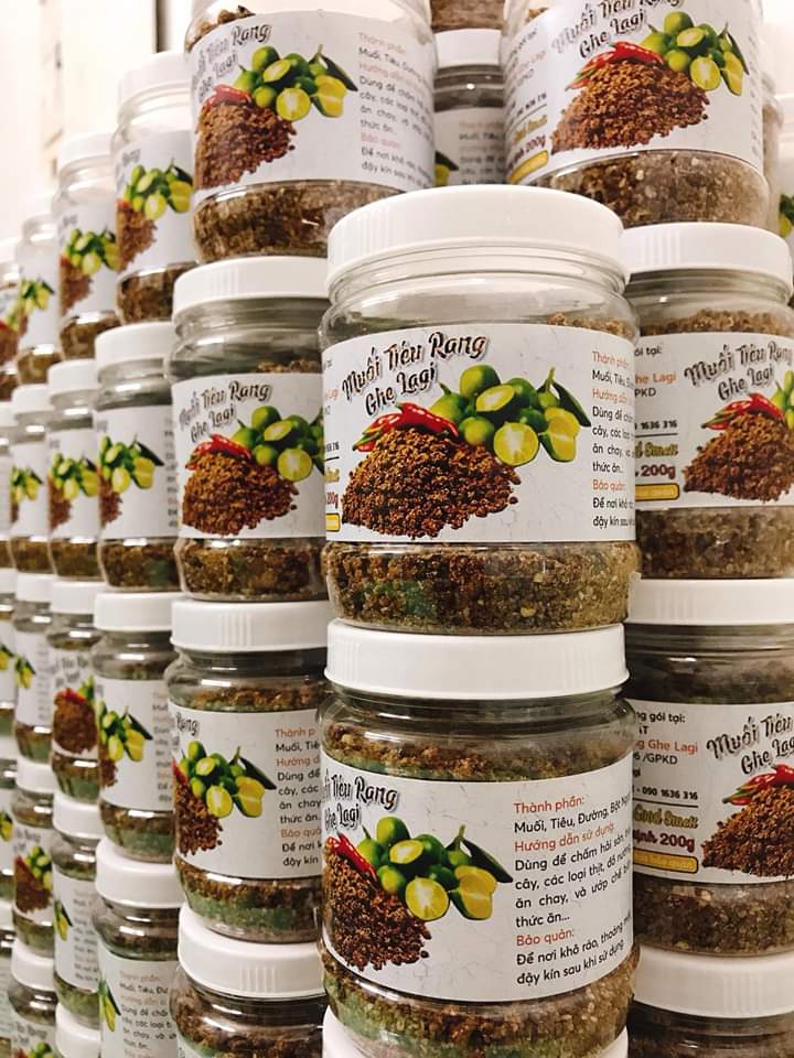 1 Hủ MUỐI TIÊU RANG GHẸ LAGI (200Gr) - Ngon Khó Chối Từ