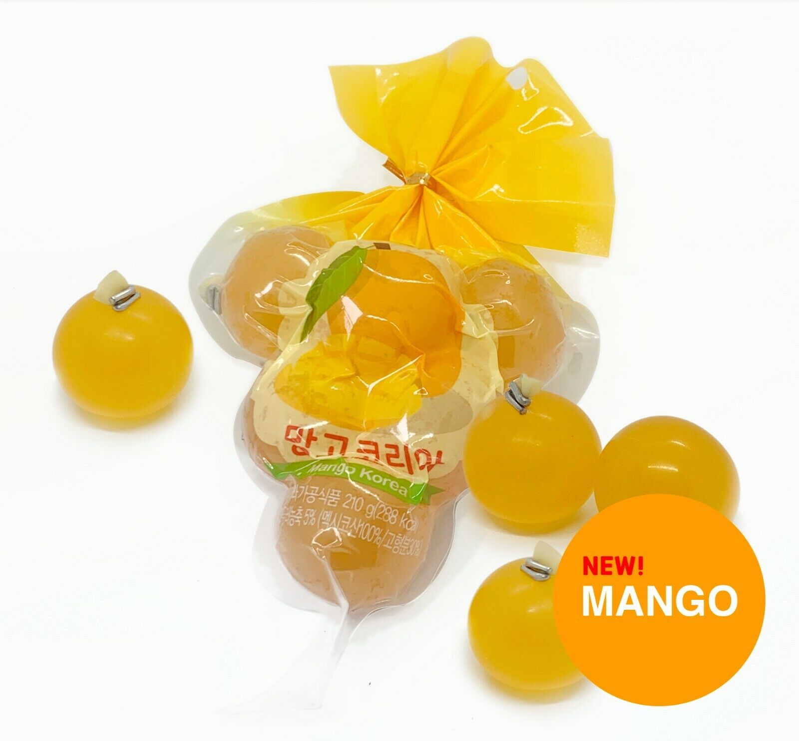 Thạch Nổ Kyoho Jelly Hàn Quốc 3 Viên Vị Xoài 180gr