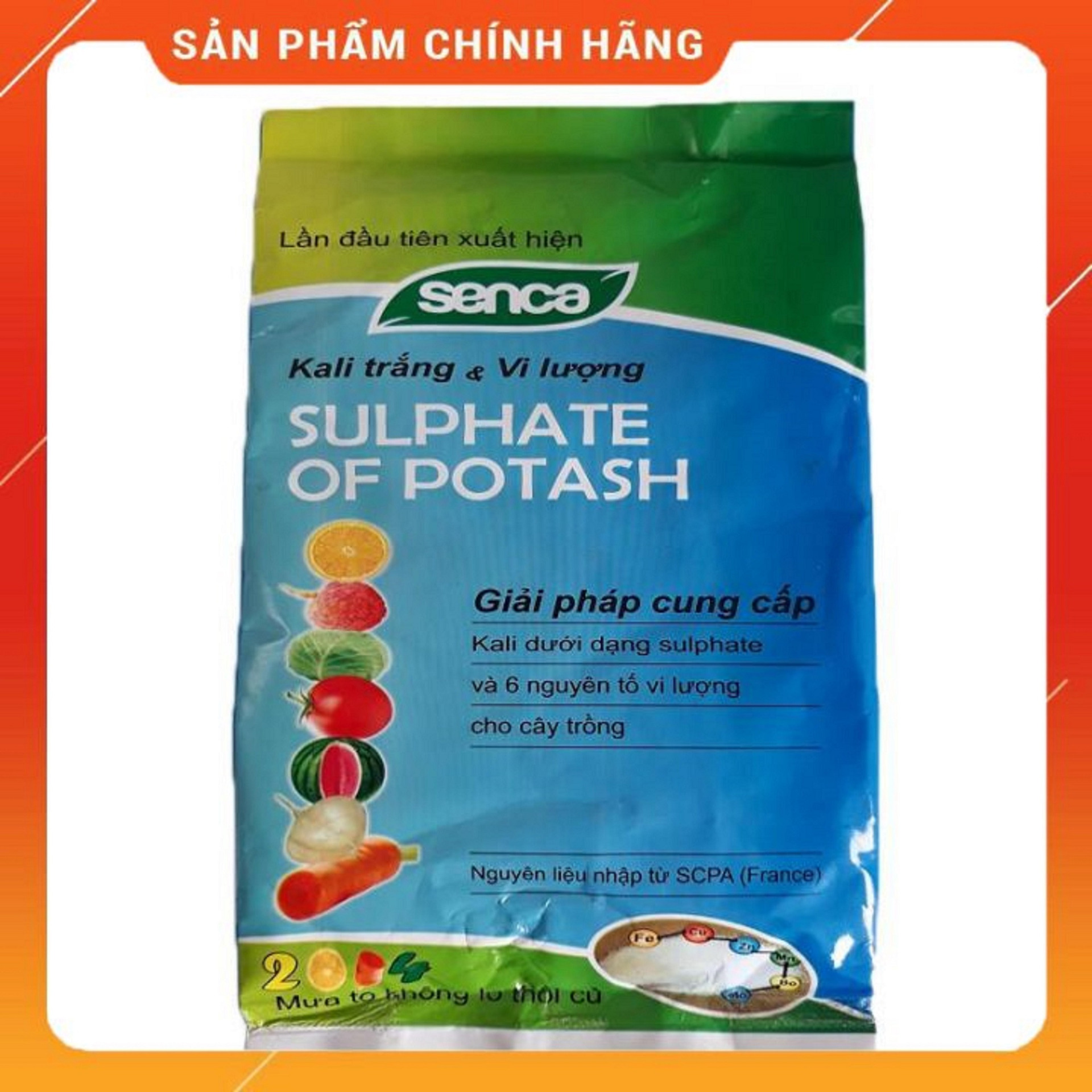 KALY TRẮNG và VI LƯỢNG (400g) giúp quả to, quả đẹp, ngọt trái