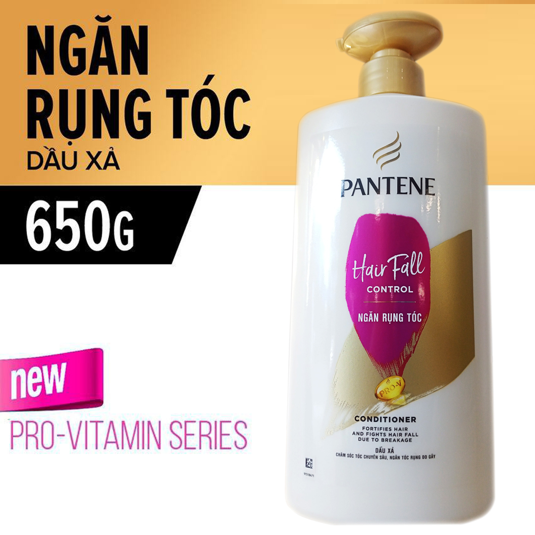 Dầu xả Pantene ngăn rụng tóc 650G Mẫu mới (hongthamshopcom)- DX63