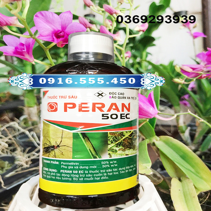 Peran 50ec trừ sâu đục thân, sâu ăn tạp, sâu tơ