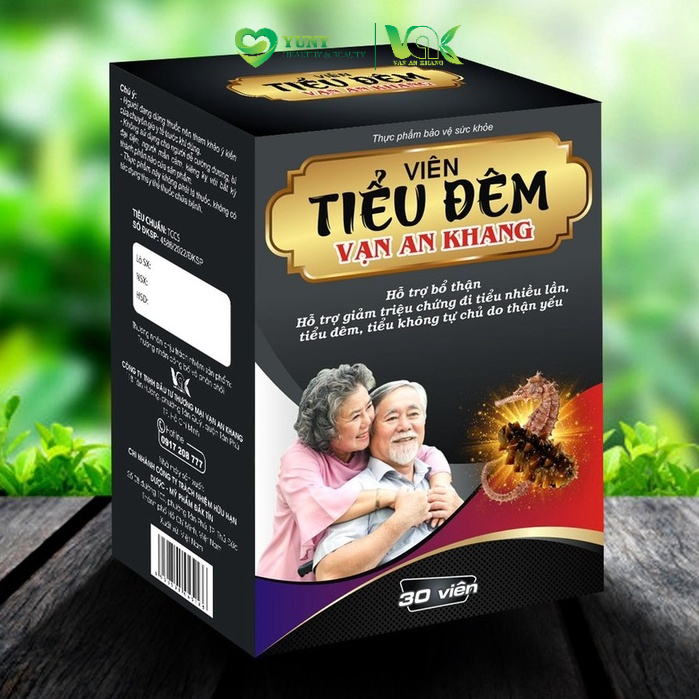 Viên uống hỗ trợ giảm triệu chứng đi tiểu nhiều lần, tiểu đêm do thận yếu