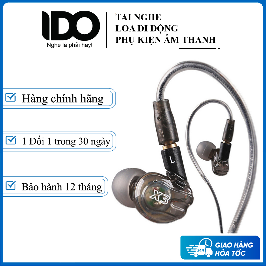 Tai nghe Moxpad X3 in-ear Monitor