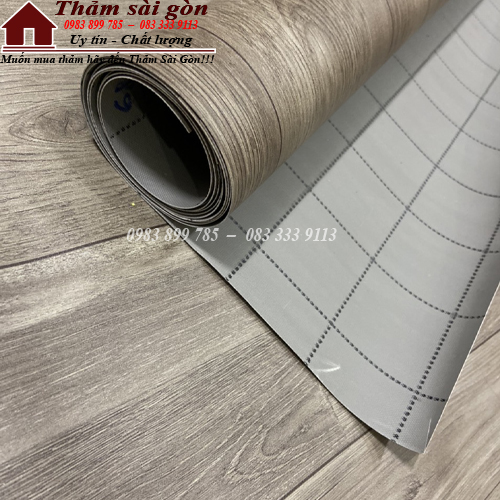 [1mx1m]THẢM NHỰA TRẢI SÀN VÂN GỖ DÀY 0.5MM