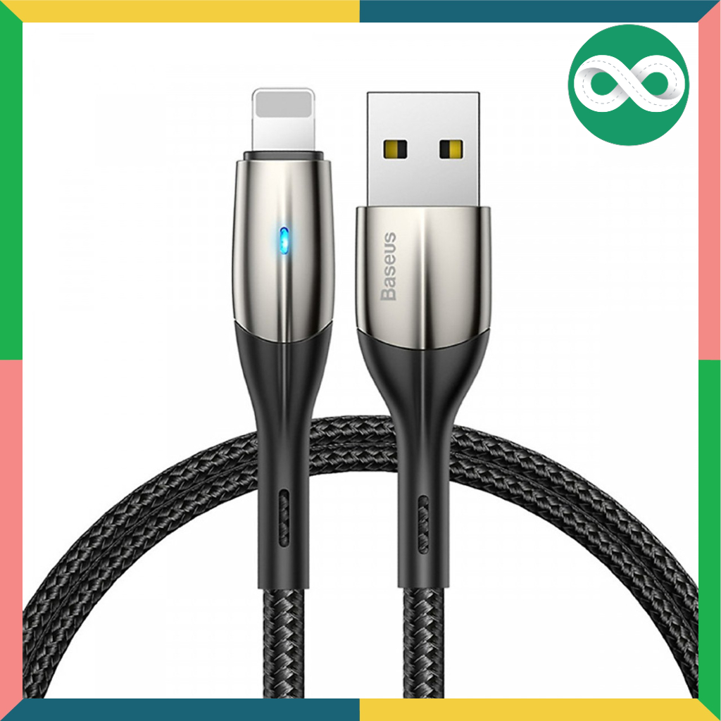 Cáp sạc và truyền dữ liệu tốc độ cao Lightning cho iPhone/ iPad, iPad Pro, iPhone 11 Pro max Baseus Horizontal Dây Siêu Bền