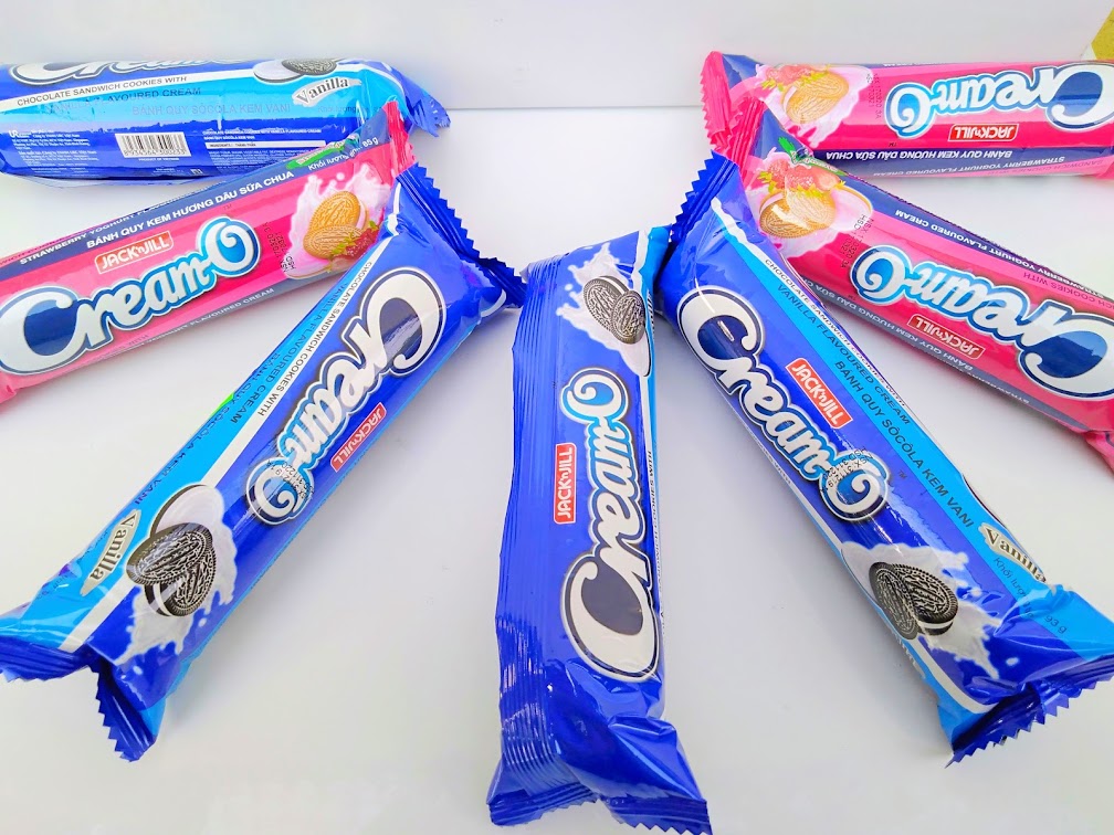 Combo 2 túi bánh quy kem creamo 85g