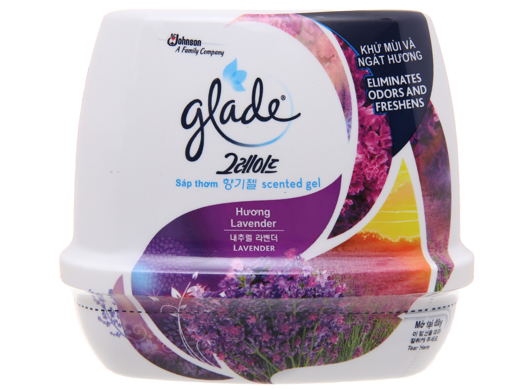 Sáp thơm Glade hương hoa oải hương 180g
