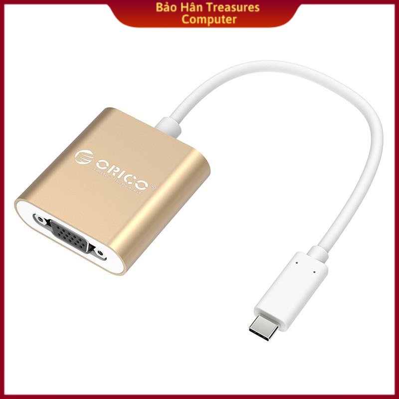 Đầu chuyển đổi type c sang vga orico rcv-gd - hàng chính hãng