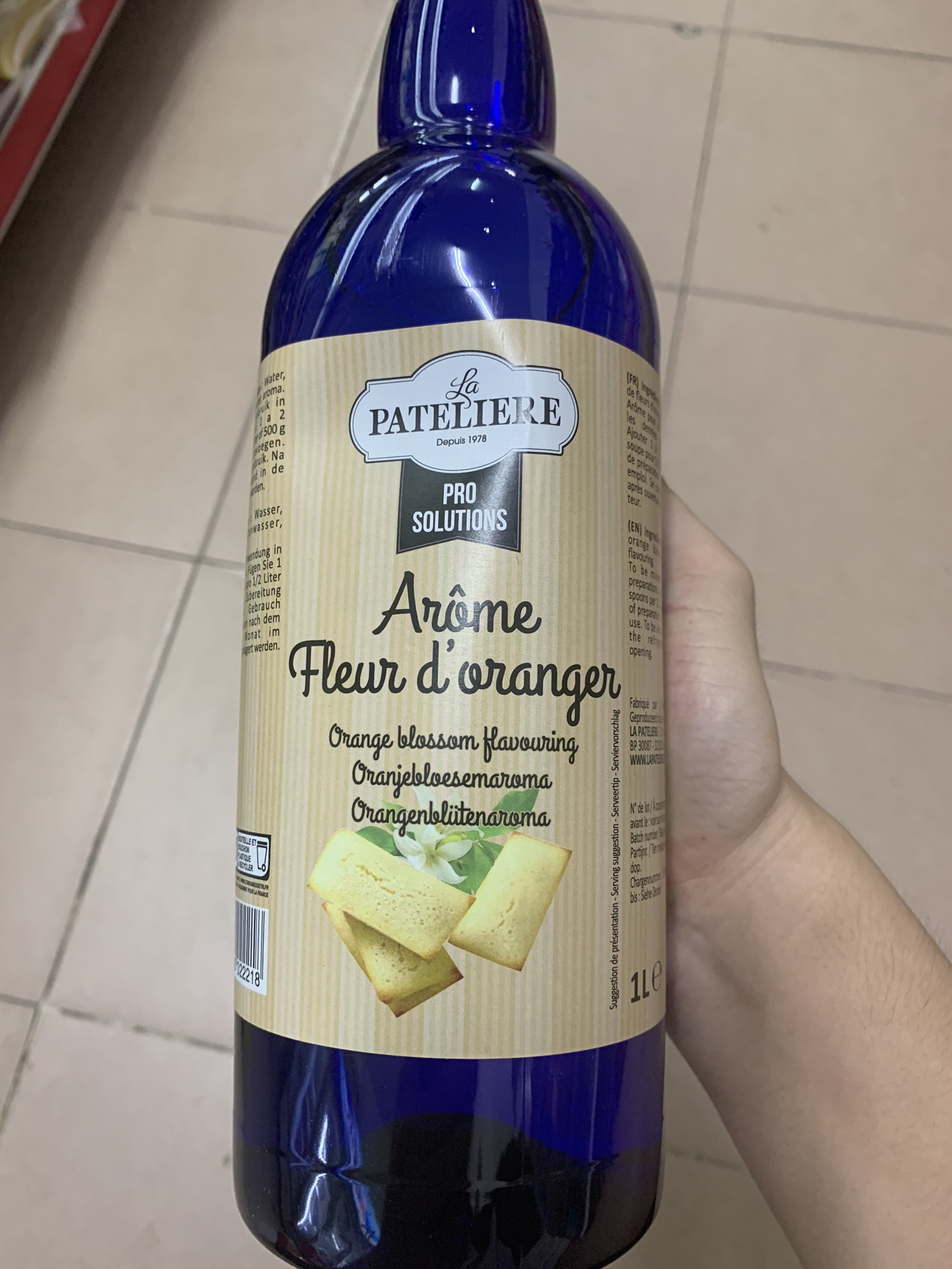 Tinh hoa cam Pháp Pateliere chiết 100ml