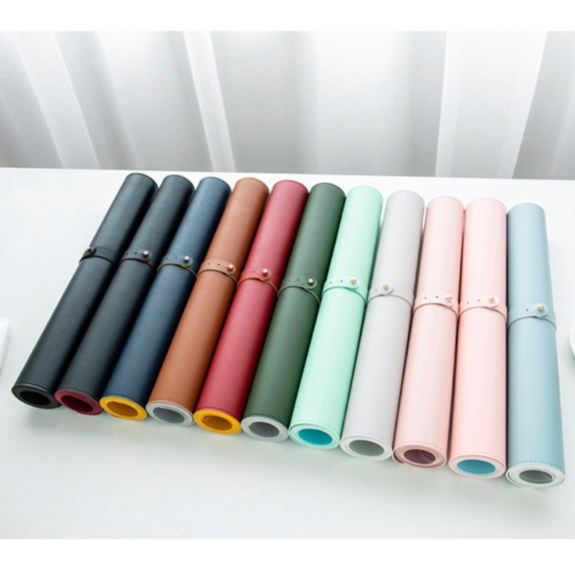 Thảm Lót Bàn Làm Việc DeskPad Da Size Lớn 120x60, 120x50, 100x50...Kiêm Thảm Bàn Di Chuột Cỡ Lớn