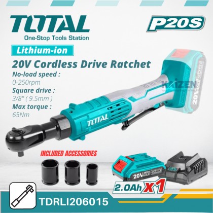 Máy siết bulong góc dùng pin 20v - tdrli206015