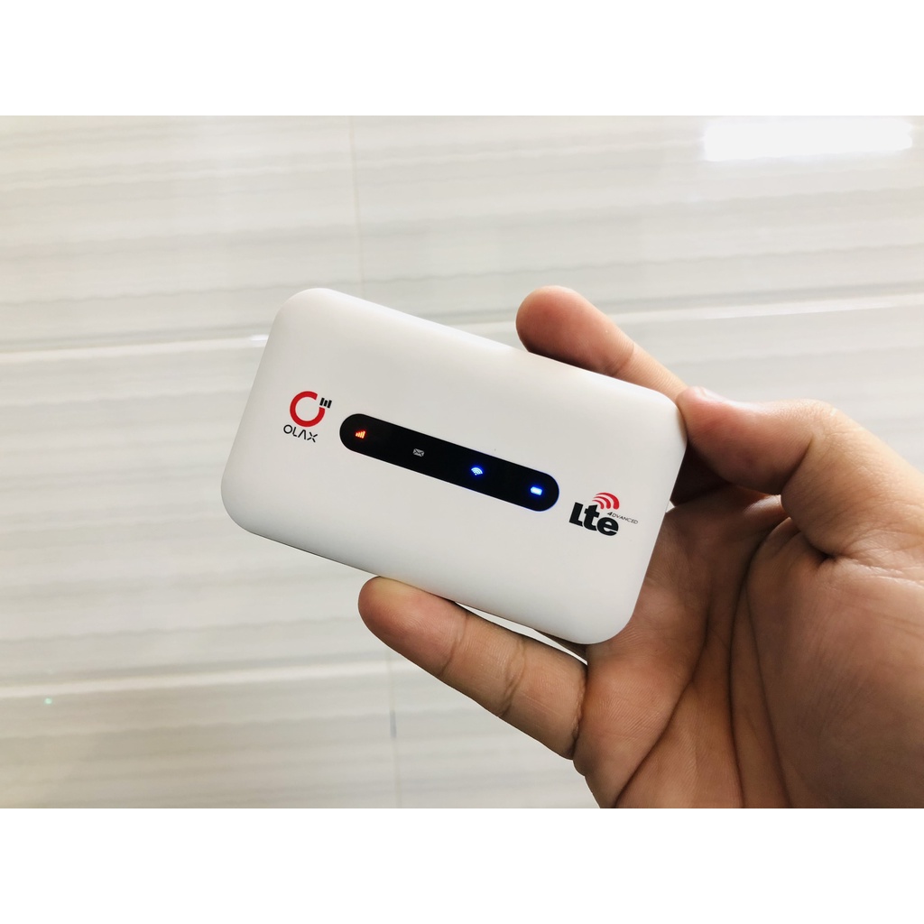 Bộ phát Wifi 4G Olax MT20 Pin 1800mAh Tốc độ 150 Mbps Kết nối 10