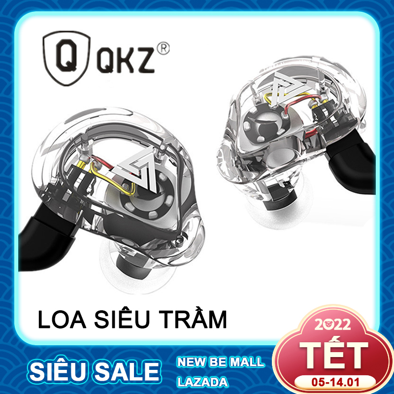 💥Sale 💥Tai nghe QKZ VK1 Loa siêu trầm Tai nghe nhét trong tai Tai nghe siêu thanh thể thao Tai nghe khử tiếng ồn với Micro HD cho Tai nghe Ios / Android Ca sĩ Phong cách cao cấp