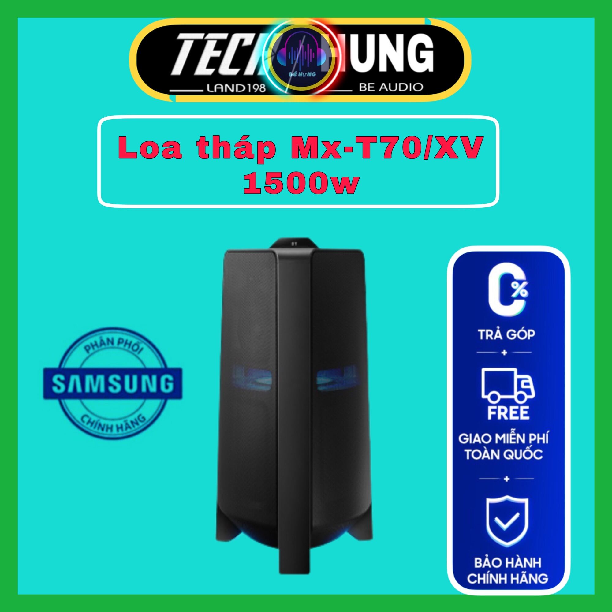 Trả Góp 0% Loa tháp MX - T70 /XV 1500W hàng chính hãng cao cấp bảo hành 12 tháng
