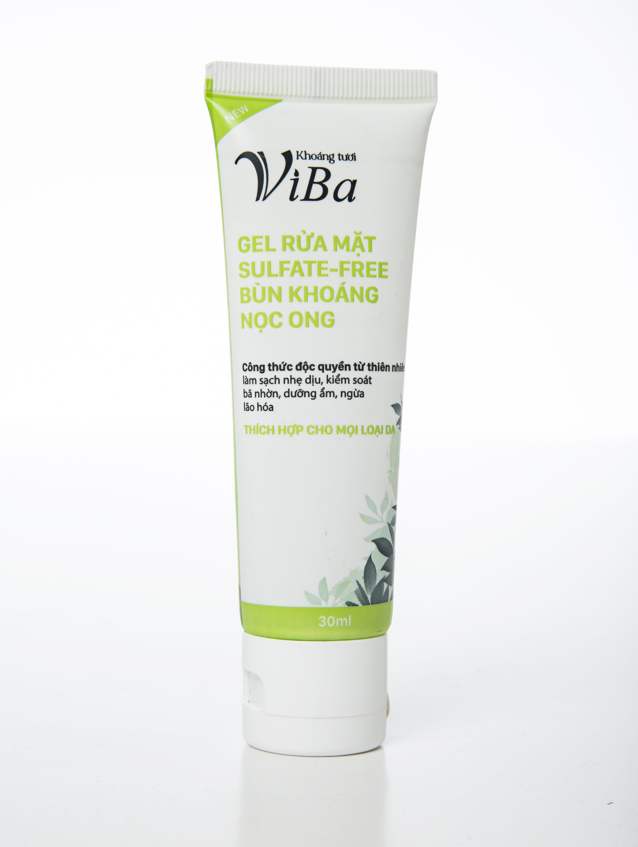 Gel rửa mặt Sulfate-free Bùn khoáng nọc ong ViBa