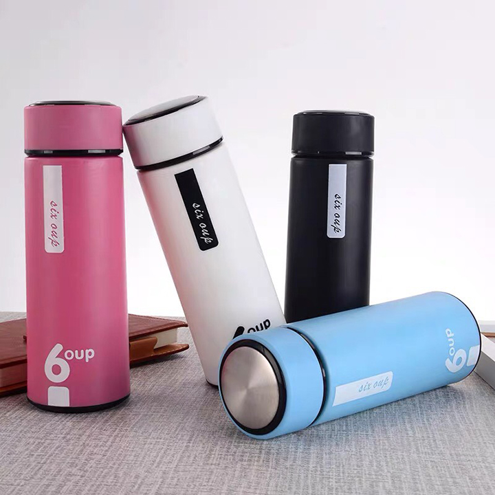 [BIG SALE] Bình Giữ Nhiệt 6 Up, lõi thủy tinh, dung tích 450ml