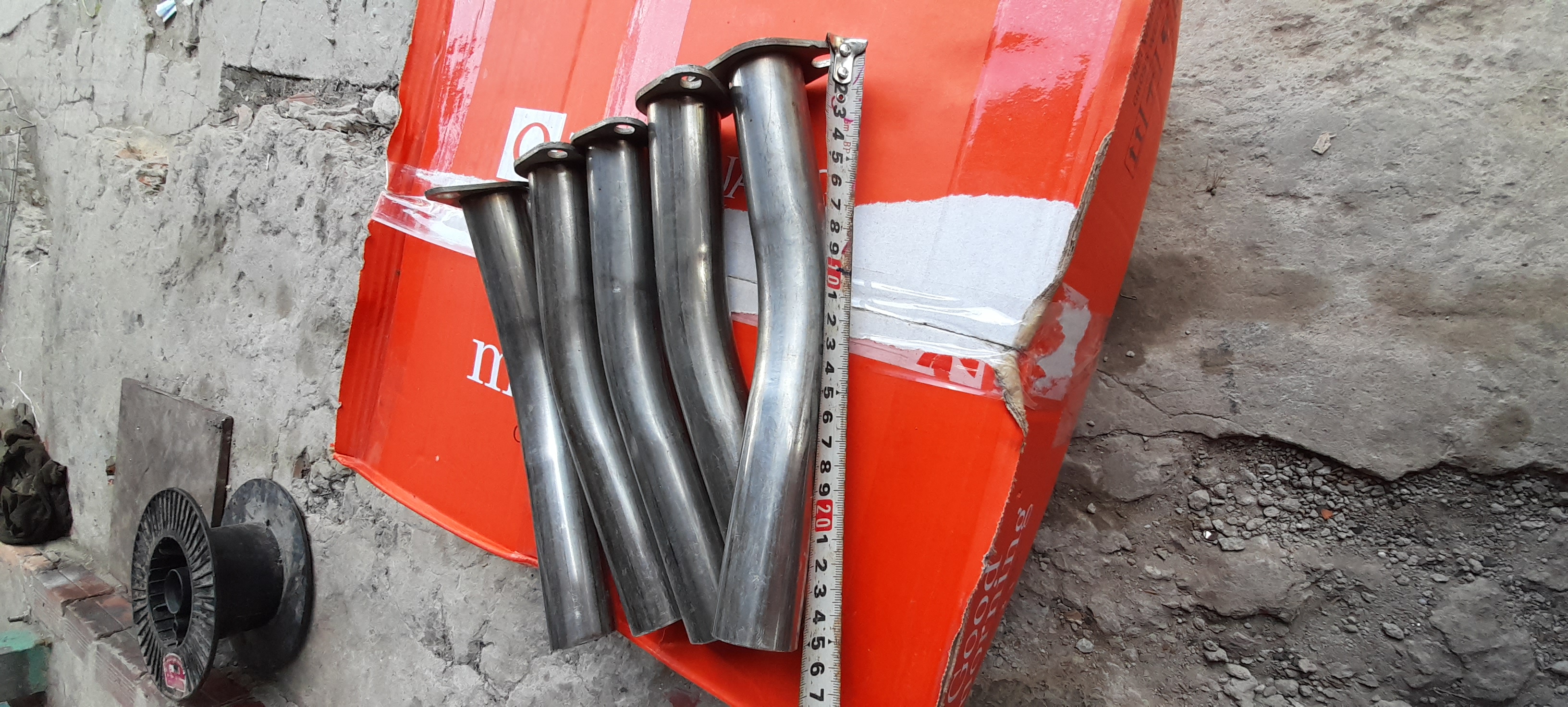 bô nổ inox dùng cho máy xăng từ 9.0hp đến 20hp