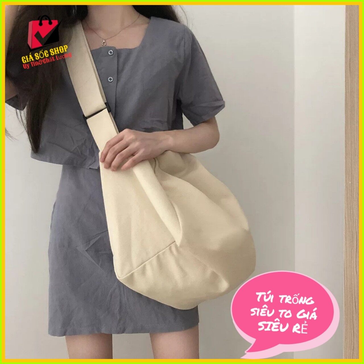 [HCM]Túi du lịch vải canvas phong cách Hàn Quốc tiện dụng dành cho nam và nữ đi du lịch  đi chơi  đi làm  đi học...