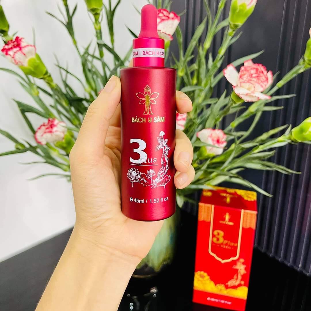 03 plus Bách y Sâm bay mụn, nám