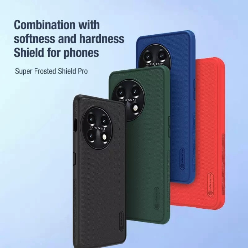 Ốp lưng Oneplus 11 cao cấp Nillkin Frosted Shield Pro