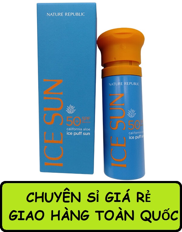 [Chuyên sỉ] Kem Chống Nắng Ice Sun Nature Republic SPF 50 PA+++ Hàn Quốc